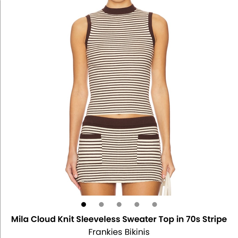 Frankis Bikini Sleevless Sweater Top